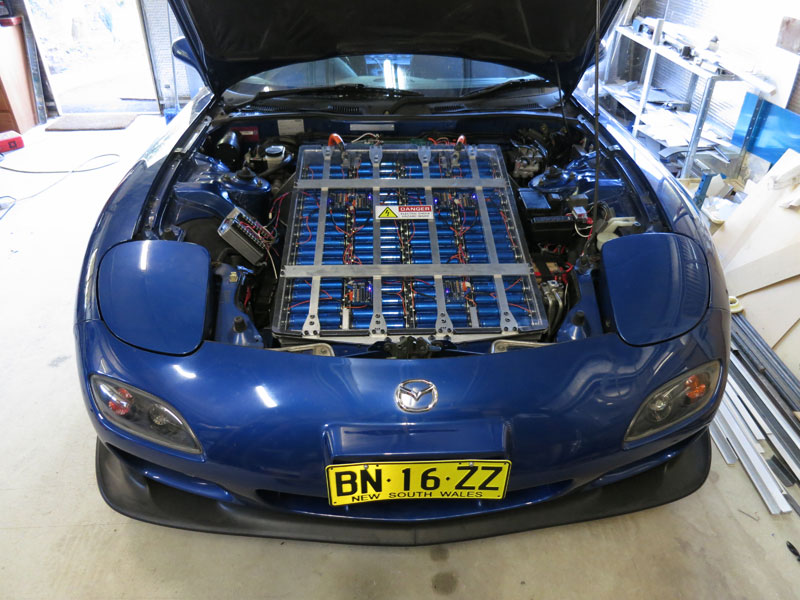 Complete engine bay.